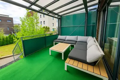 Ein Balkon oder eine Terrasse in der Unterkunft Koblenz Exclusive Residence