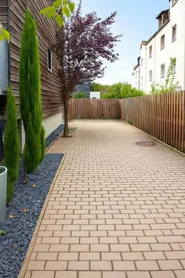 Die Umgebung um die Pension