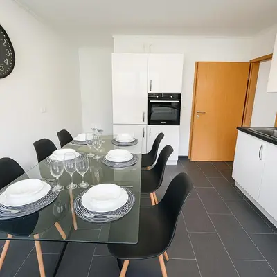 Küche/Küchenzeile in der Unterkunft Koblenz Exclusive Residence