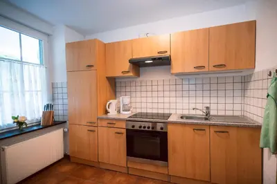 Küche/Küchenzeile in der Unterkunft Hotel Bisenius