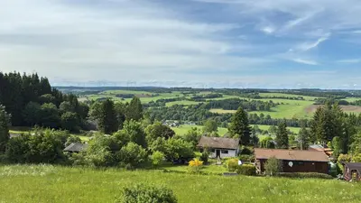 Naturlandschaft in der Nähe des Ferienhauses
