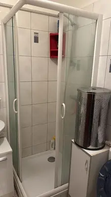 Ein Badezimmer in der Unterkunft Ferienwohnung Trier