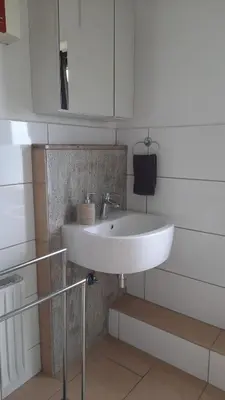 Ein Badezimmer in der Unterkunft Ferienhaus Feyen