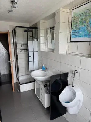 Ein Badezimmer in der Unterkunft Ferienhaus Feyen