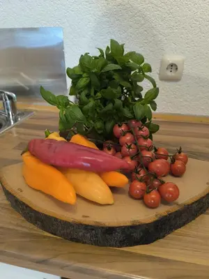 Essen in der Ferienwohnung oder in der Nähe