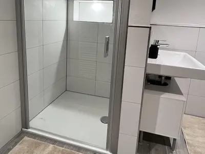 Ein Badezimmer in der Unterkunft Apartment Eifelglück with roof terrace