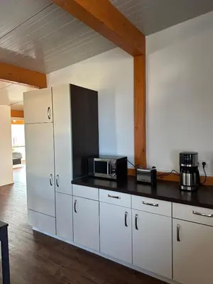 Küche/Küchenzeile in der Unterkunft Monteurzimmer in Plaidt 6 Personen mit 4 Schlafzimmer