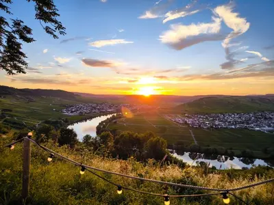 Naturlandschaft in der Nähe des Ferienhauses