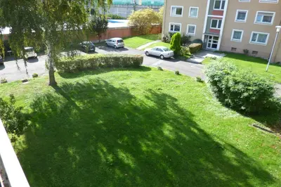 Ein Garten an der Unterkunft Ferienwohnung Koblenz City