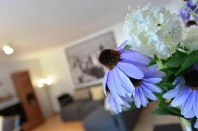 Ein Sitzbereich in der Unterkunft Haus Daniela Superior