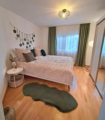 Ein Bett oder Betten in einem Zimmer der Unterkunft Landlust Meddersheim