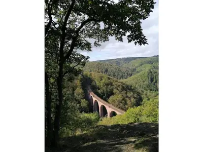 Naturlandschaft in der Nähe des Ferienhauses