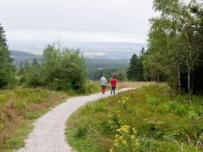 Naturlandschaft in der Nähe des Ferienhauses