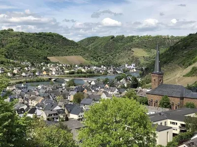 Naturlandschaft in der Nähe des Ferienhauses