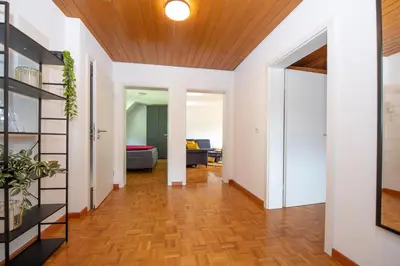 Ein Sitzbereich in der Unterkunft Ferienwohnung Merllorca DG