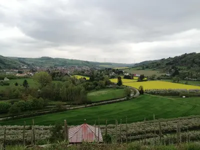 Naturlandschaft in der Nähe der Ferienwohnung