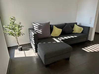 Ein Sitzbereich in der Unterkunft Loft Trier-Petrisberg