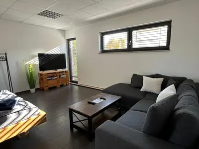 TV/Unterhaltungsangebot in der Unterkunft Loft Trier-Petrisberg