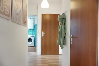 Grundriss der Unterkunft NEU Gemütliche Wohnung für max 5 Personen mit Balkon nähe Mosel mit Blick auf die Weinberge