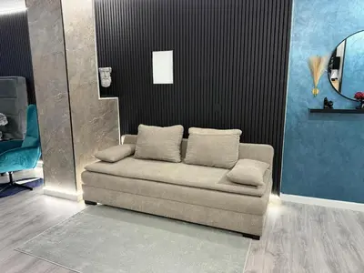 Ein Sitzbereich in der Unterkunft Modern luxury apartment in Koblenz