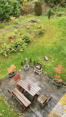 Ein Garten an der Unterkunft Beletage Alte Villa Jünkerath