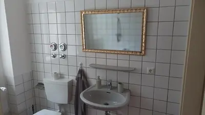 Ein Badezimmer in der Unterkunft Beletage Alte Villa Jünkerath