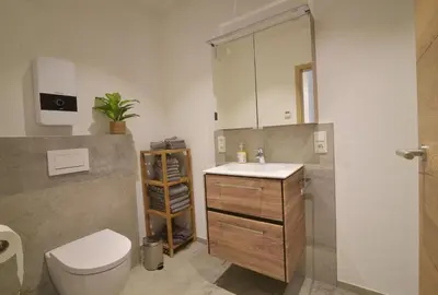 Ein Badezimmer in der Unterkunft Ferienwohnung Familie Müller