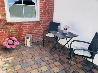 Ein Patio oder anderer Außenbereich in der Unterkunft Landzeit - zwischen Rhein und Mosel