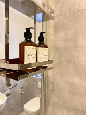Ein Badezimmer in der Unterkunft KO 3-Zimmer Apartment 73 qm bis zu 6 Personen