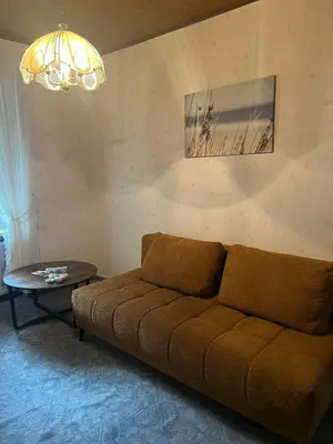 Ein Sitzbereich in der Unterkunft Ruheoase in Konz-Könen