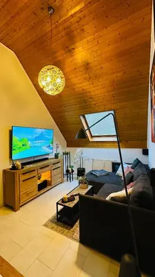 TV/Unterhaltungsangebot in der Unterkunft HTS Mosel Apartment Wanderlust Bernkastel Andel