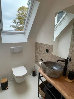 Ein Badezimmer in der Unterkunft Design Maisonette - Architekten Loft