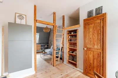 Küche/Küchenzeile in der Unterkunft Design Apartment III Minimalus Koblenz