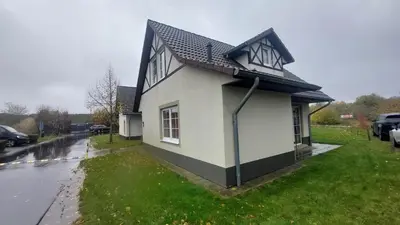 Das Gebäude in dem sich der Ferienpark befindet