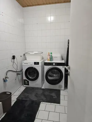 Ein Badezimmer in der Unterkunft Weierbacher Panorama