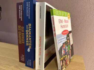 Die Bibliothek in der Ferienwohnung