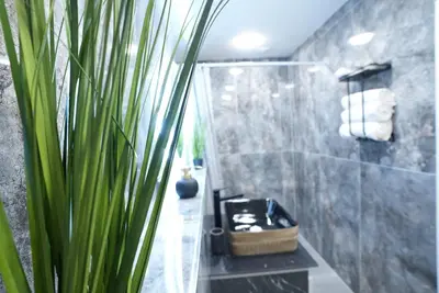 Ein Badezimmer in der Unterkunft Luxury Apartments - Wohnung IB - Gemütliches Apartment
