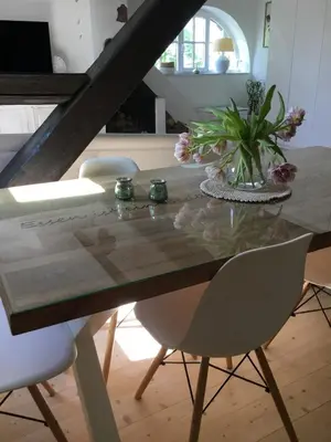Grundriss der Unterkunft Historisches Designer Loft Namaste