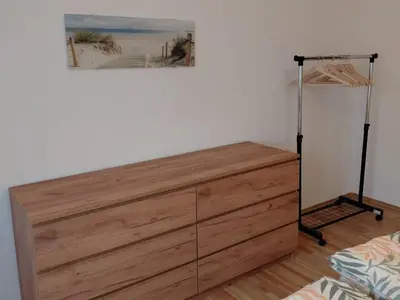 Ein Bett oder Betten in einem Zimmer der Unterkunft Holiday Home in Birresborn with balcony