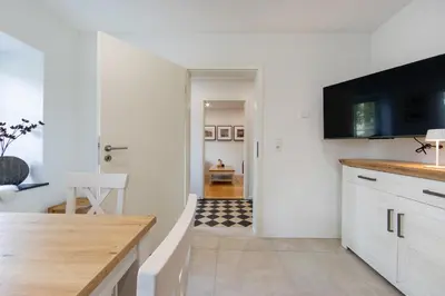 Küche/Küchenzeile in der Unterkunft Ferienhaus Immerather Hof
