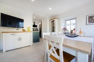 Küche/Küchenzeile in der Unterkunft Ferienhaus Immerather Hof