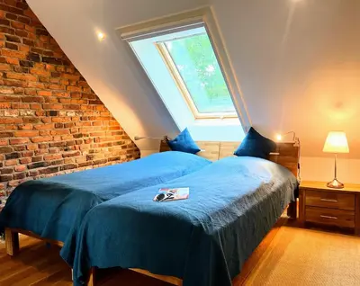 Ein Bett oder Betten in einem Zimmer der Unterkunft Ferienapartment Schauinsland