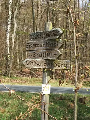 Naturlandschaft in der Nähe der Ferienwohnung