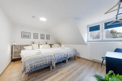 Ein Bett oder Betten in einem Zimmer der Unterkunft VonMos Burg&Moselblick