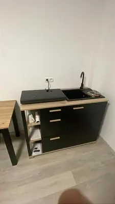 Grundriss der Unterkunft ABC Ferienwohnung Zimmer mit Kochmöglichkeit