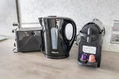 Kaffee-/Teezubehör in der Unterkunft Ruheoase im naturnahem Kurort