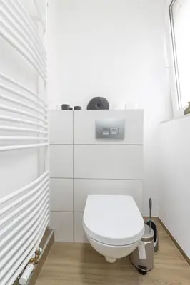 Ein Badezimmer in der Unterkunft Moderne Traumwohnung direkt an der Mosel in Cochem