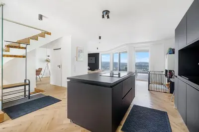 TV/Unterhaltungsangebot in der Unterkunft Luxury house with exclusive views