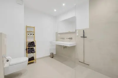 Ein Badezimmer in der Unterkunft Luxury house with exclusive views