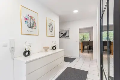 Grundriss der Unterkunft Spacious apartment with garden